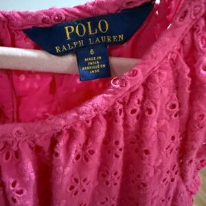Polo by Ralph Lauren Pink Kids Top